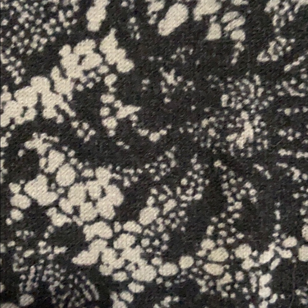 Soft Surrounding Black Grey Knit Dress Medium - image 6